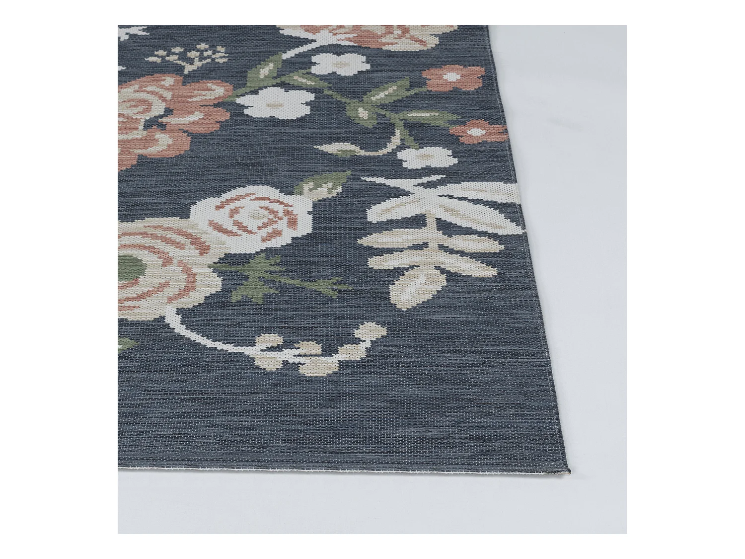 Buitenkleed - Balkon, Terras, Keuken Tapijt - Meerkleurig/DonkerBlauw - 200x275cm - SHIFU
