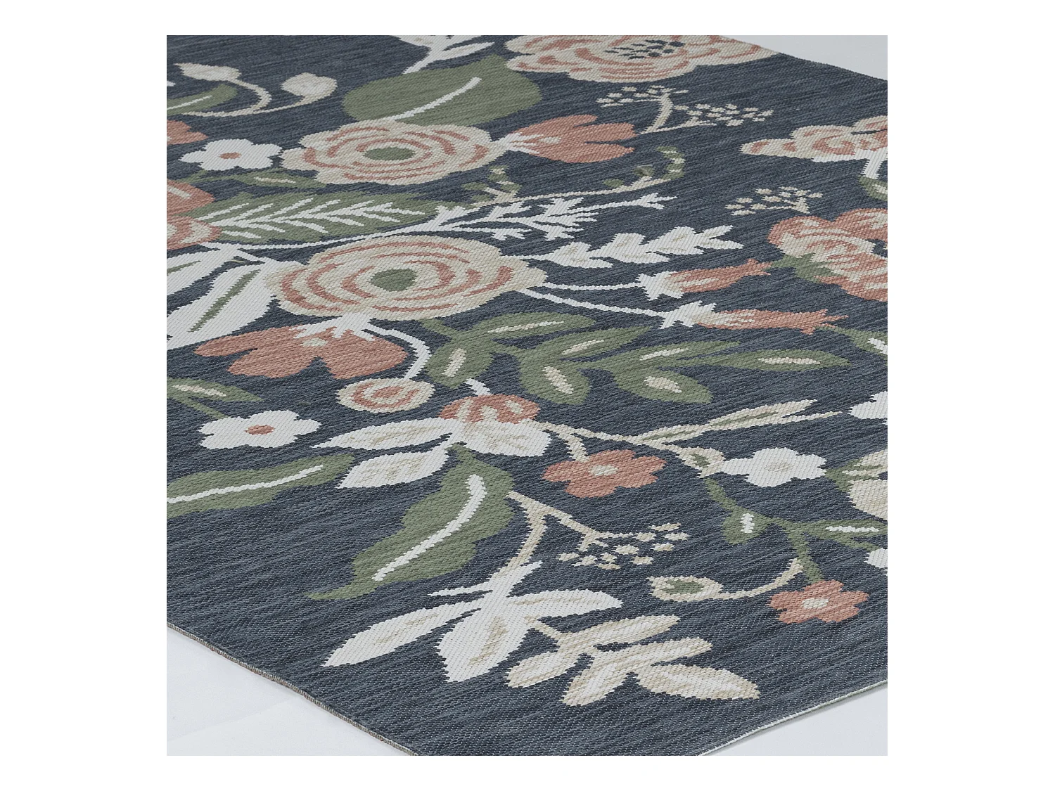 Buitenkleed - Balkon, Terras, Keuken Tapijt - Meerkleurig/DonkerBlauw - 200x275cm - SHIFU