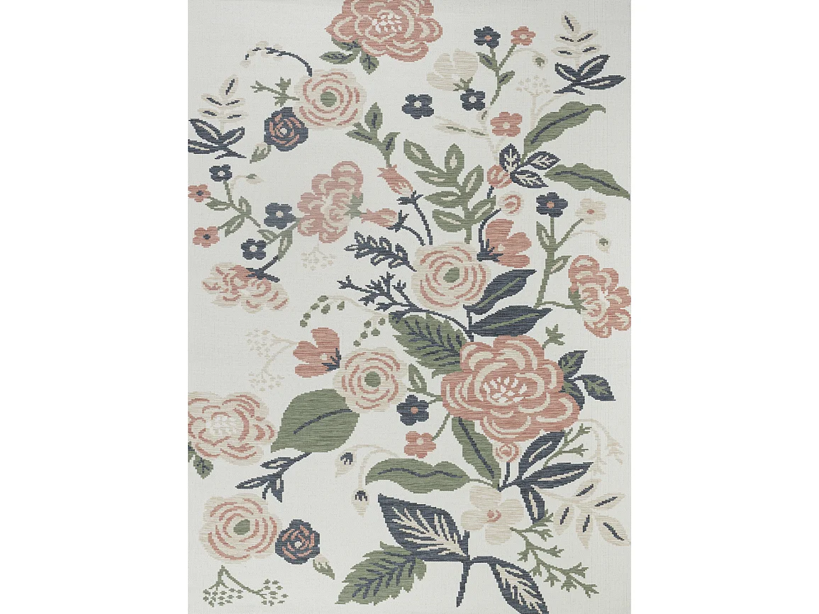 Tapis d'Extérieur/Intérieur - Multicolore/Vert - 160x213cm - SHIFU