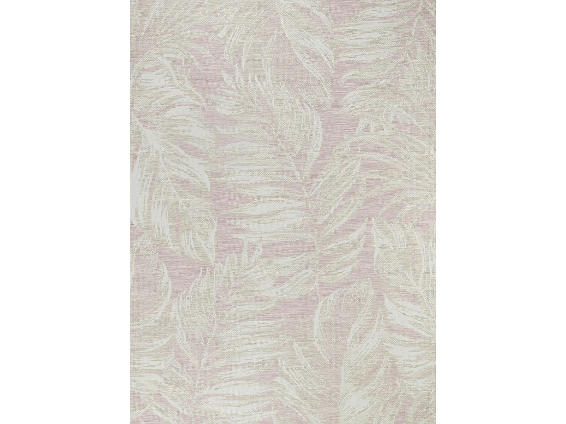 Tapis d'Extérieur/Intérieur Bohème - Beige/Mauve - 200x275cm - MIKKA