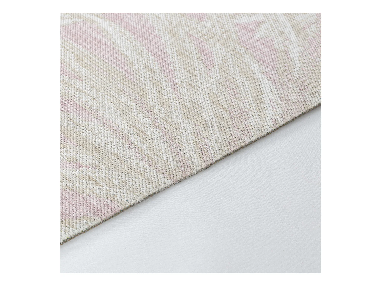 Boho Buitenkleed - Balkon, Terras, Keuken Tapijt - Beige/Paars - 160x213cm - MIKKA