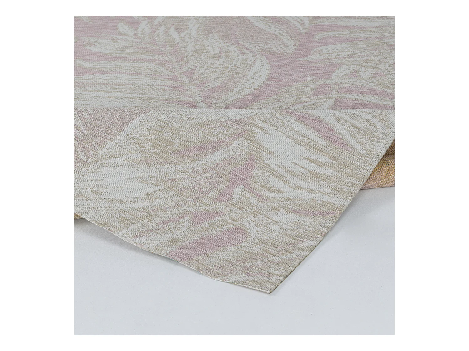 Boho Buitenkleed - Balkon, Terras, Keuken Tapijt - Beige/Paars - 160x213cm - MIKKA