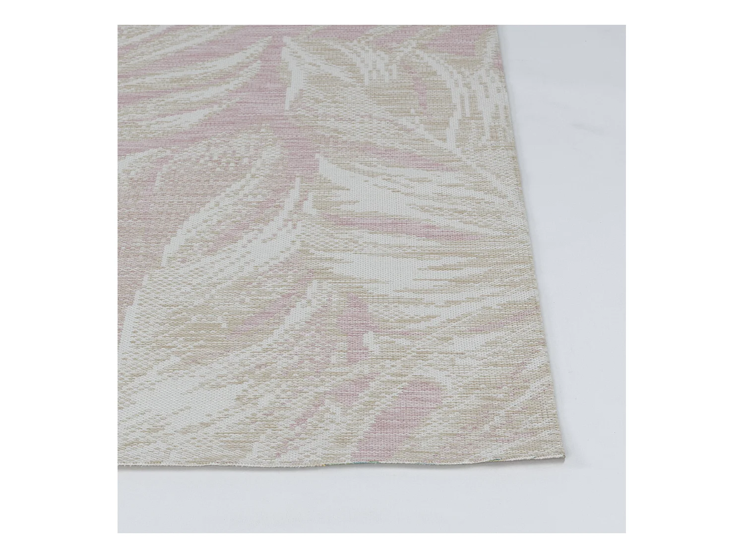 Boho Buitenkleed - Balkon, Terras, Keuken Tapijt - Beige/Paars - 160x213cm - MIKKA