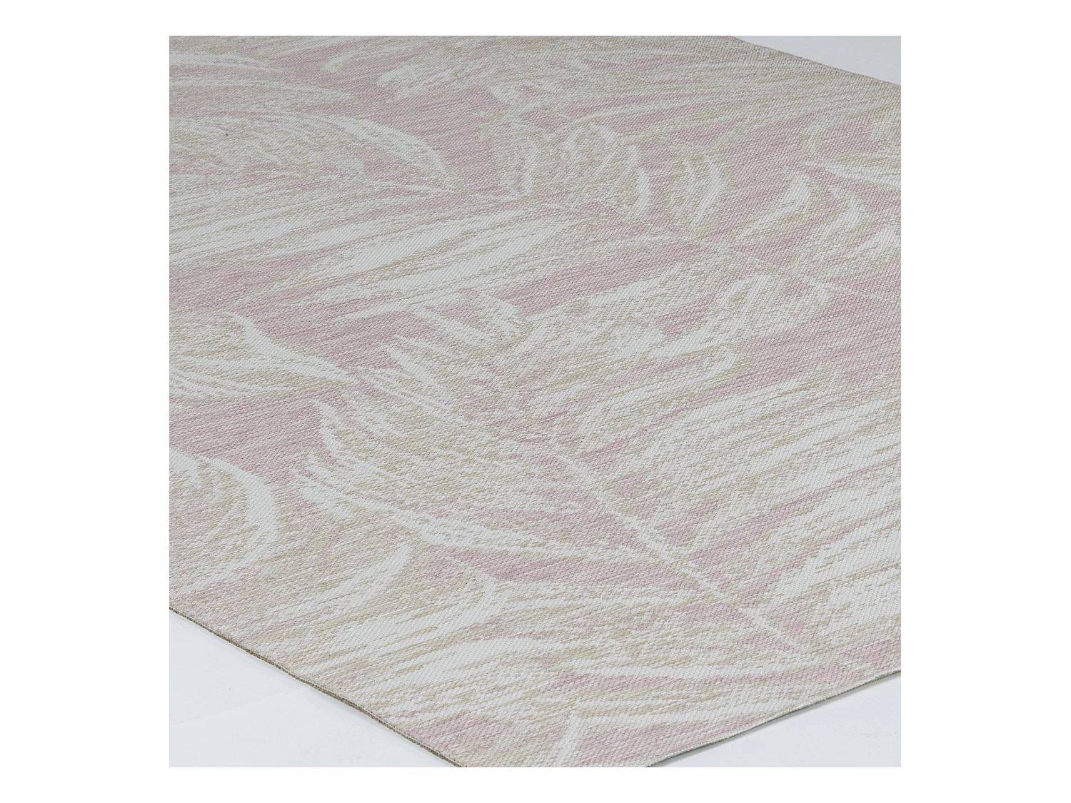 Boho Buitenkleed - Balkon, Terras, Keuken Tapijt - Beige/Paars - 160x213cm - MIKKA