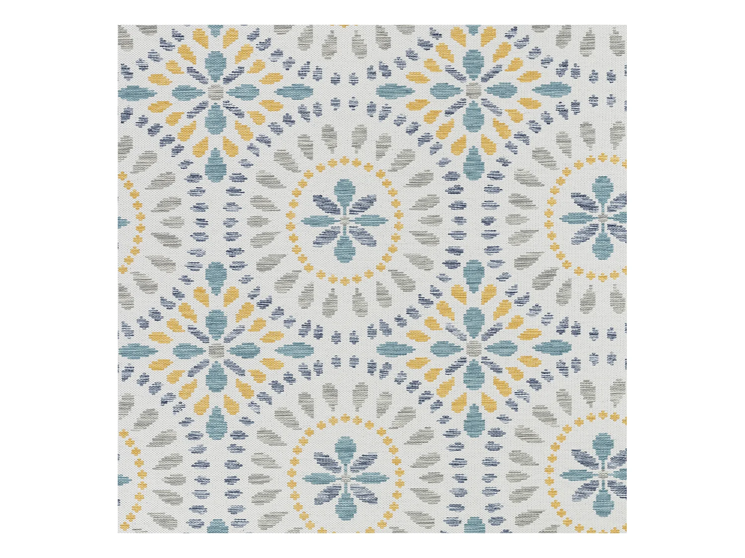 In-/Outdoor Boho-Teppich - Azul/Malve - 200x275cm - DHENA