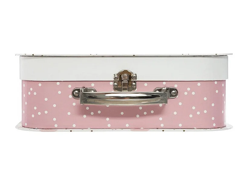 Malas pack de 3 em cartão rosa 29,5x22x10,5cm