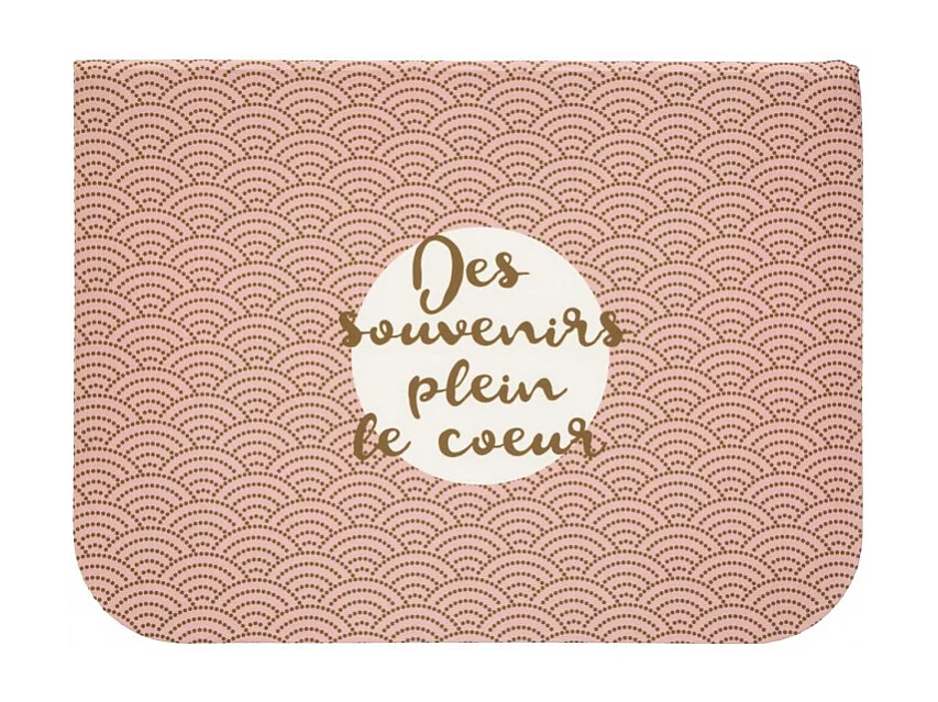 Malas pack de 3 em cartão rosa 29,5x22x10,5cm