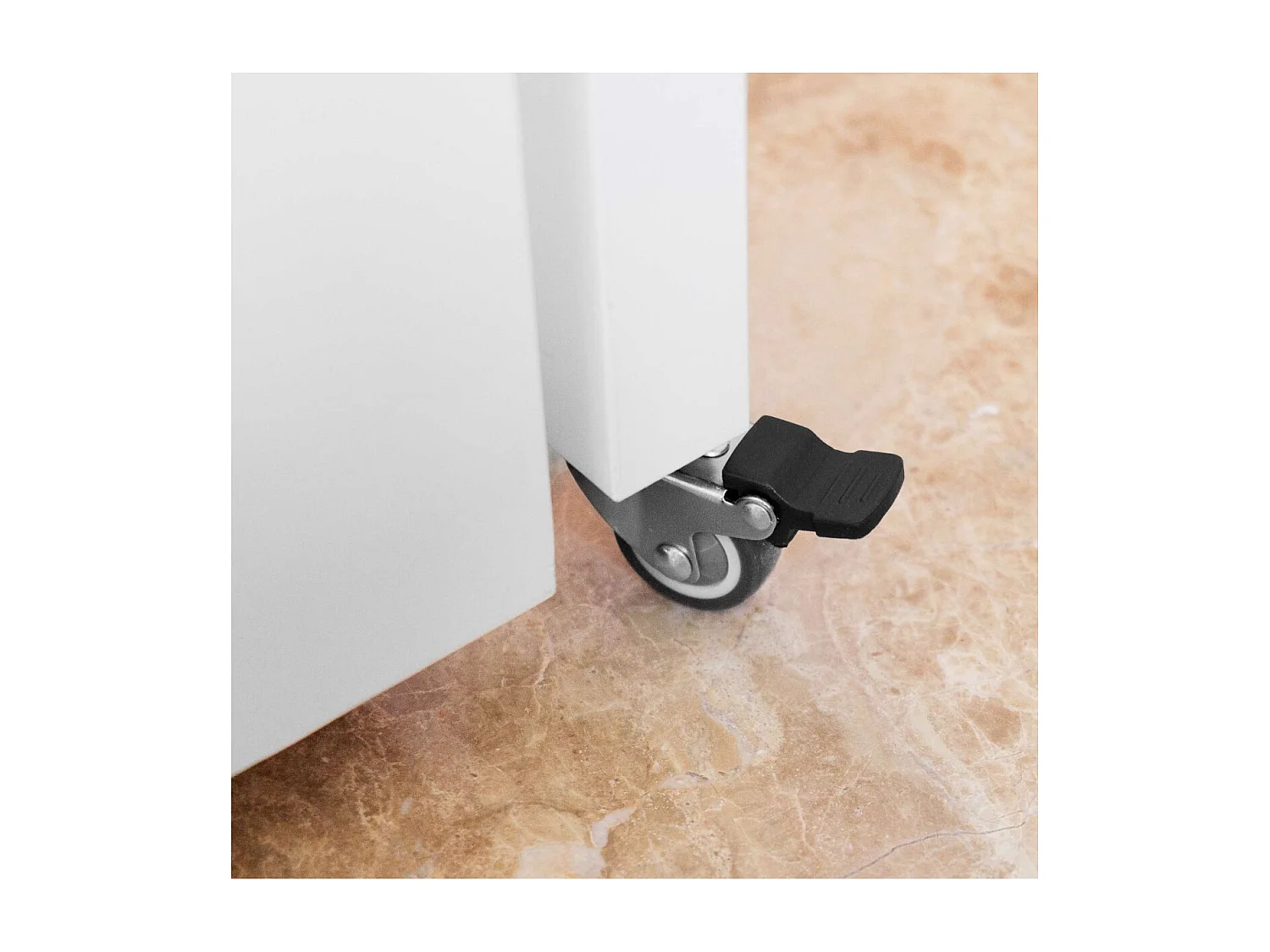 Cama nido compacta madera blanco 90x200 cm