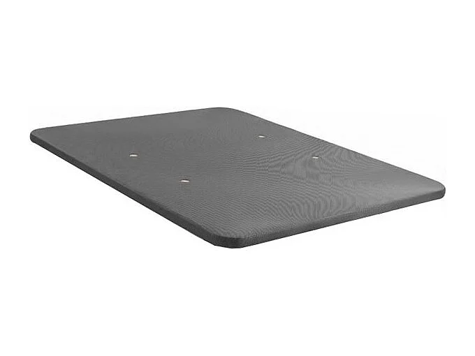 Base tapizada aglomerado gris 105x190x5cm
