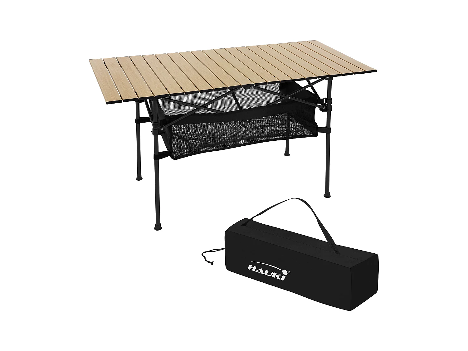 XXL Alu Table de camping Table pliante Table roulante Table de jardin pliante Sa