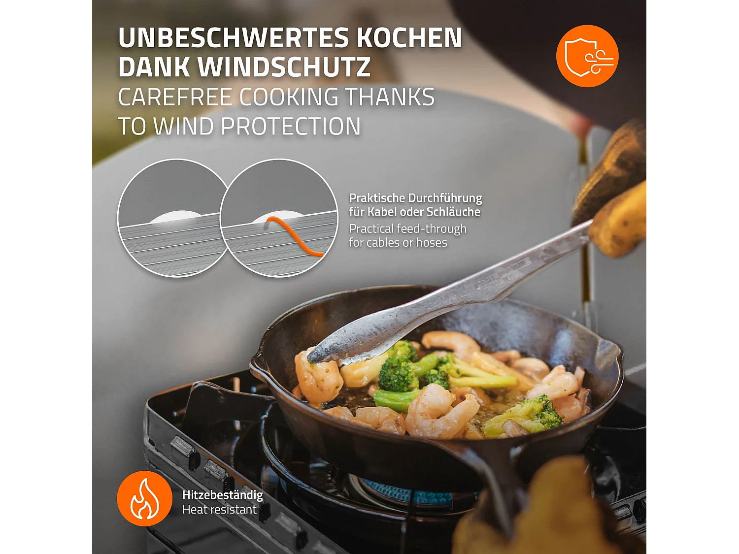 Cuisine de camping mobilier pliable noir armoire sac transport/étagères à ranger