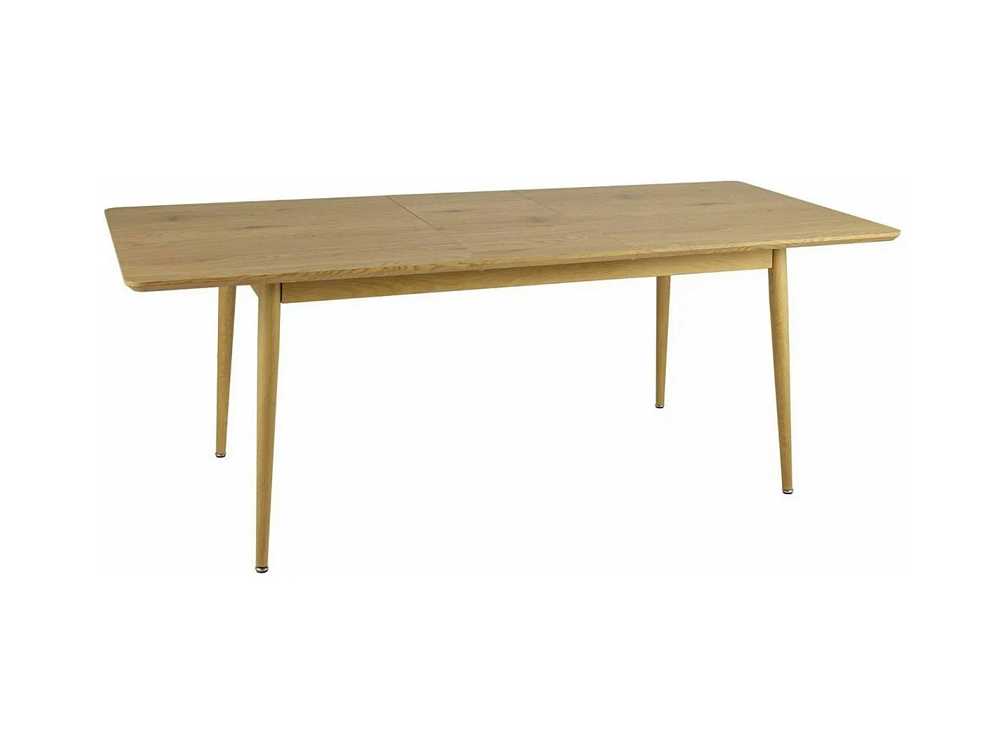 Table de salle à manger extensible 160-200 cm aspect chêne Shadow