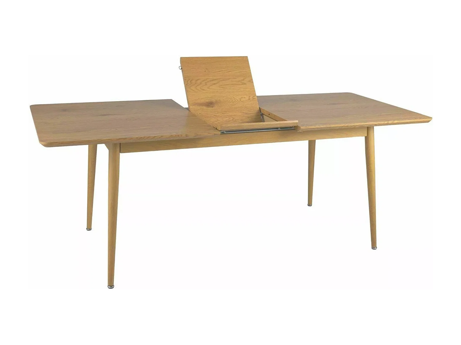 Table de salle à manger extensible 160-200 cm aspect chêne Shadow