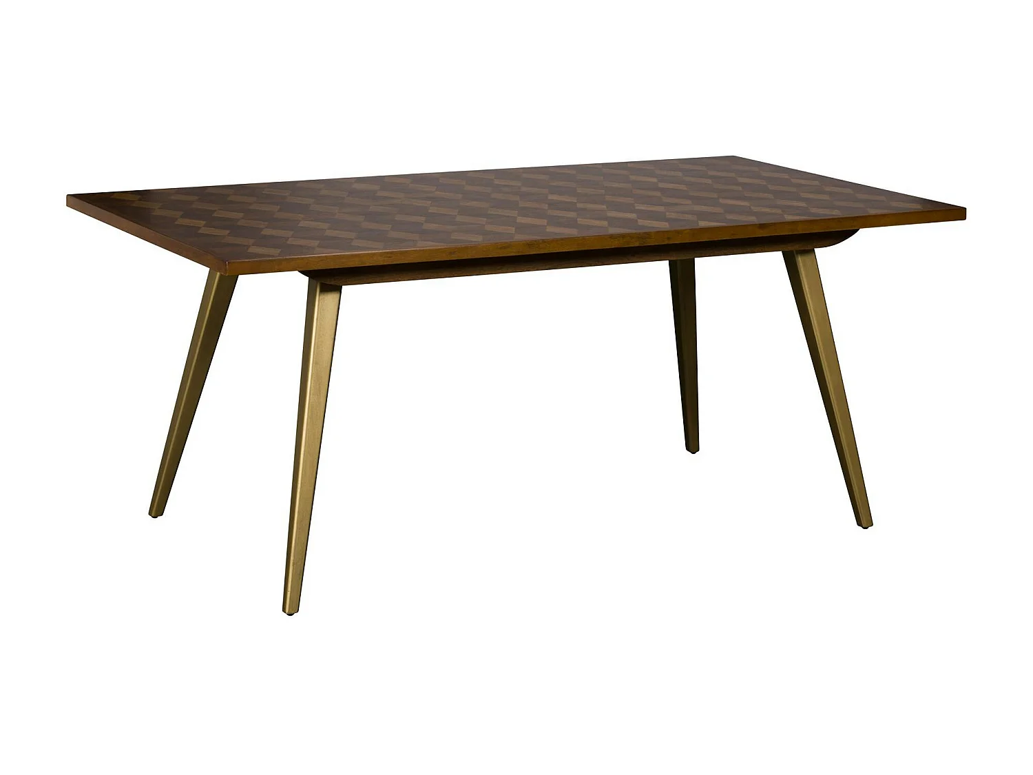 Table à manger bois et marqueterie 180 cm SYRACUSE