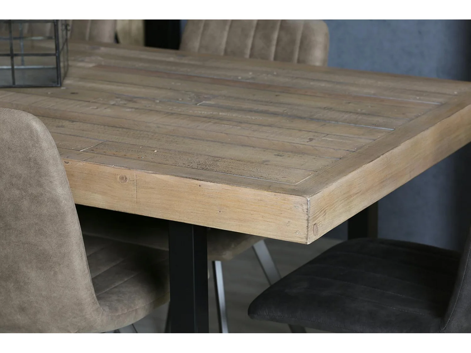 Table de salle à manger en bois recyclé 180 cm AUCKLAND