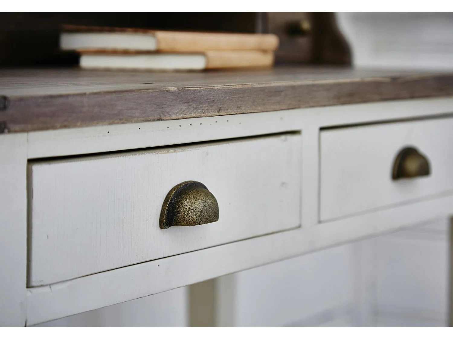 Table à manger ronde blanche D120 cm BRISTOL