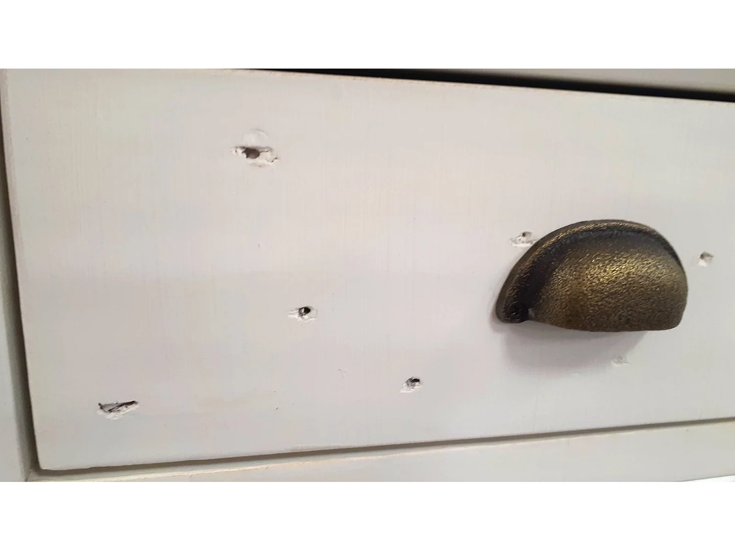 Table à manger ronde blanche D120 cm BRISTOL