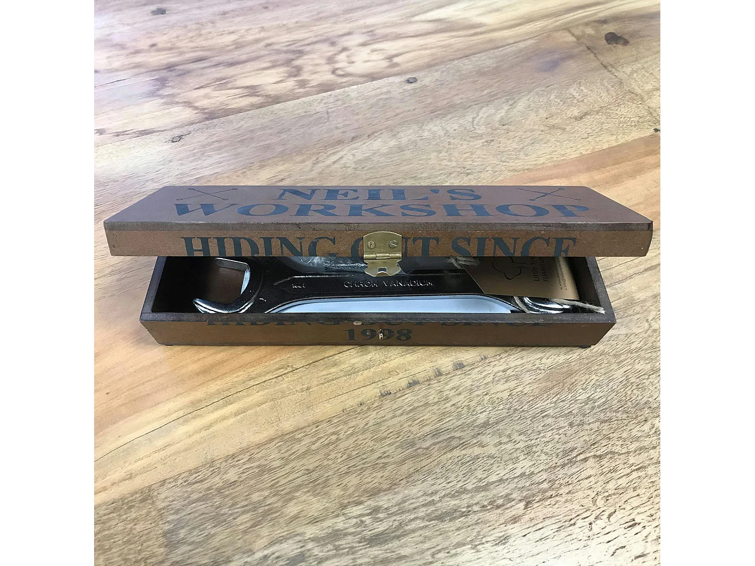 Table à manger industrielle vintage bois recyclé 180 cm LEEDS