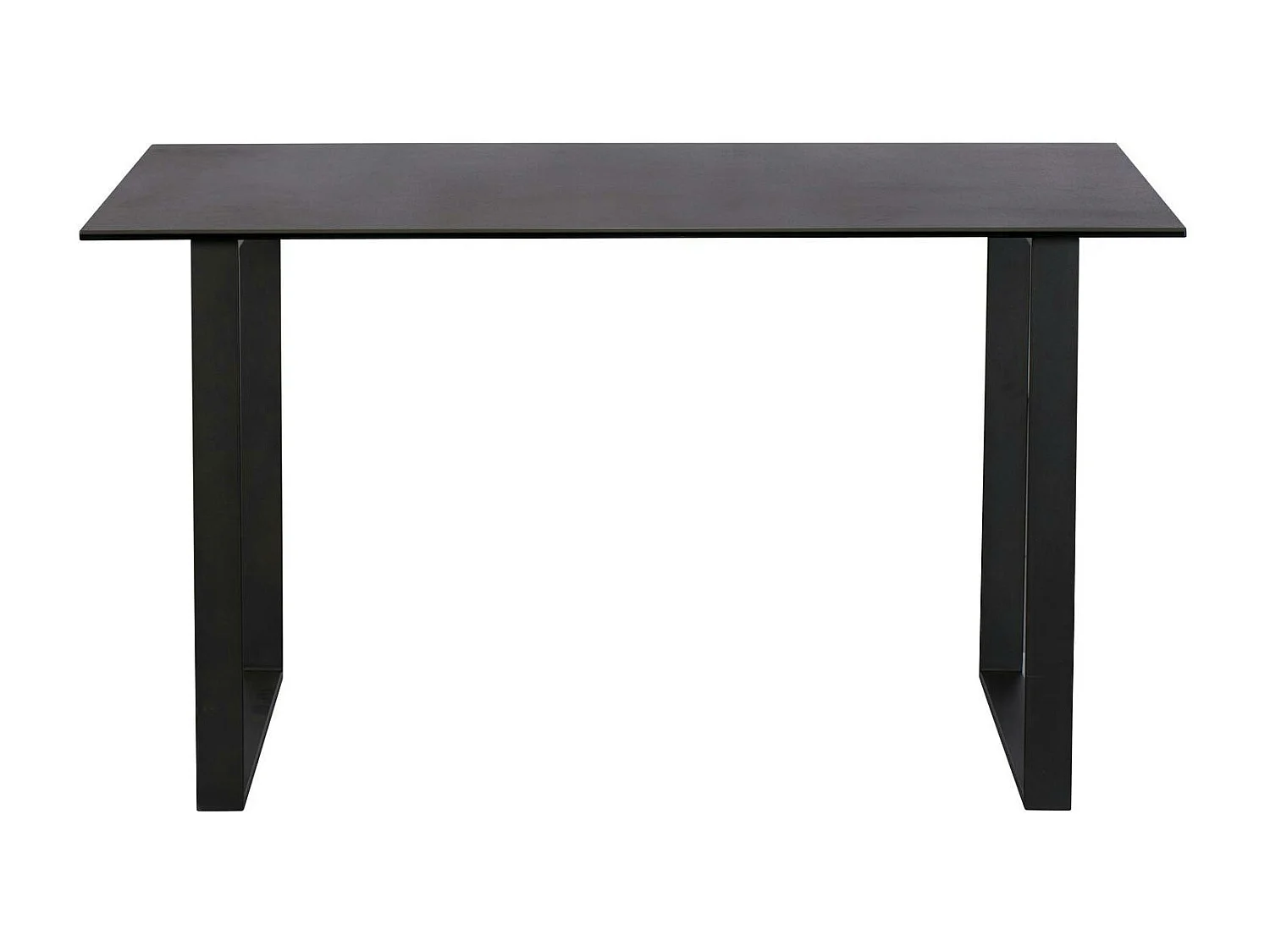 Table céramique gris foncé 135 cm TORONTO