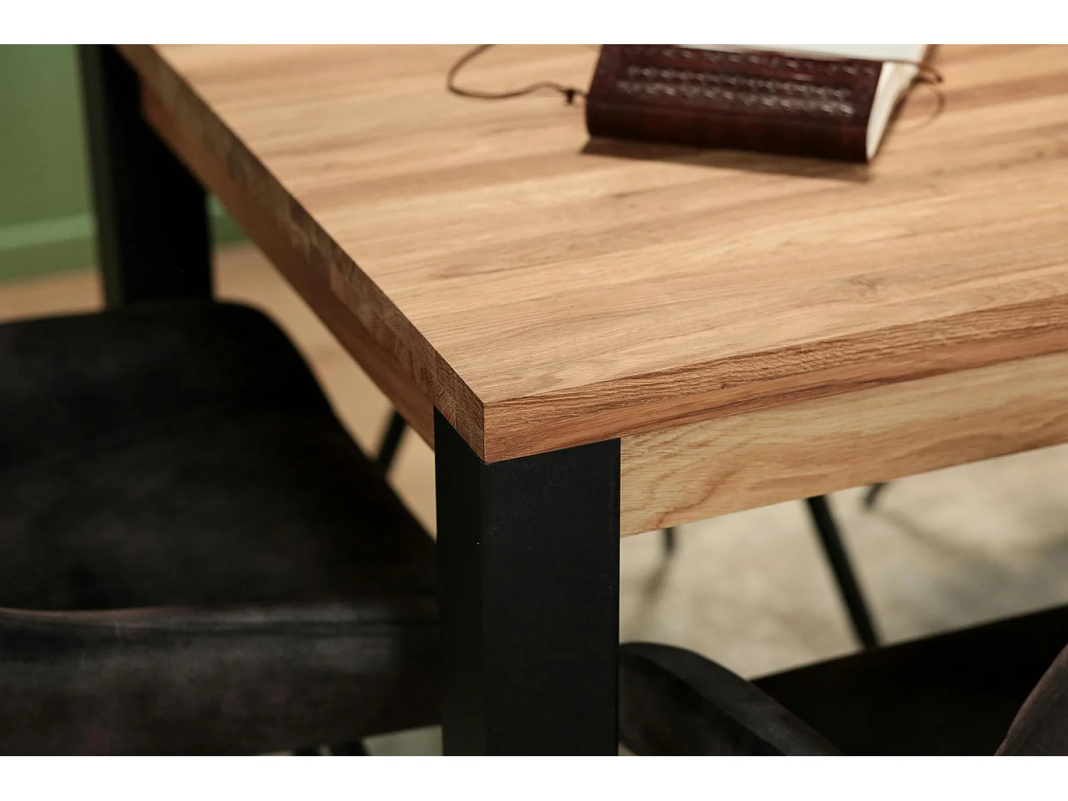 Table à manger en chêne huilé 150 cm FERSCOTT 2