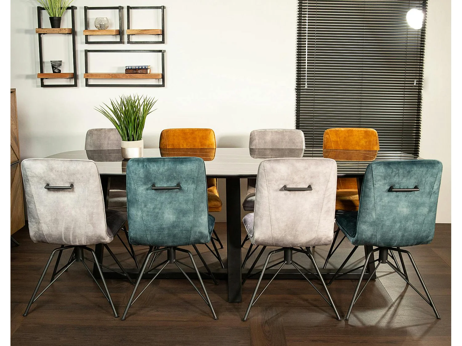 Table en céramique noire 240 cm FLORENCE