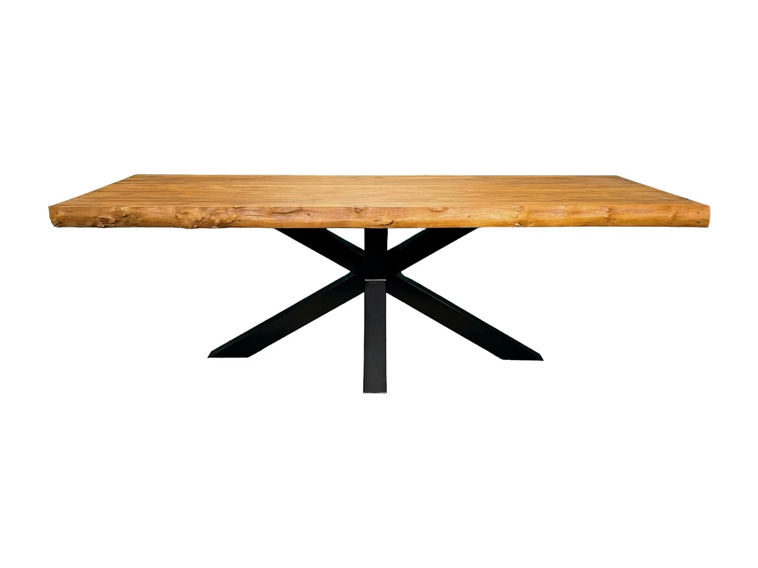 Table à manger rectangulaire bois de teck 240 cm TIMOR