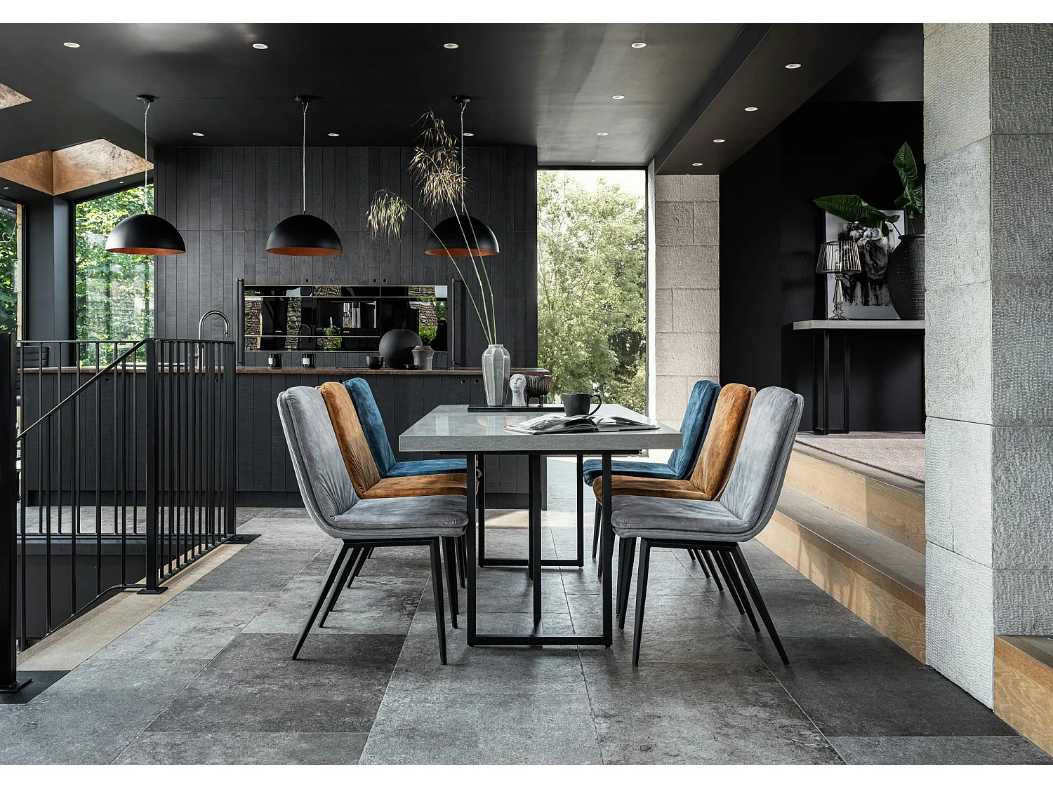 Table à manger design 200 cm KINGSTON