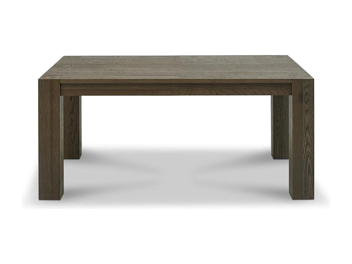 Table à manger en bois de chêne fumé 180 cm ALLEN