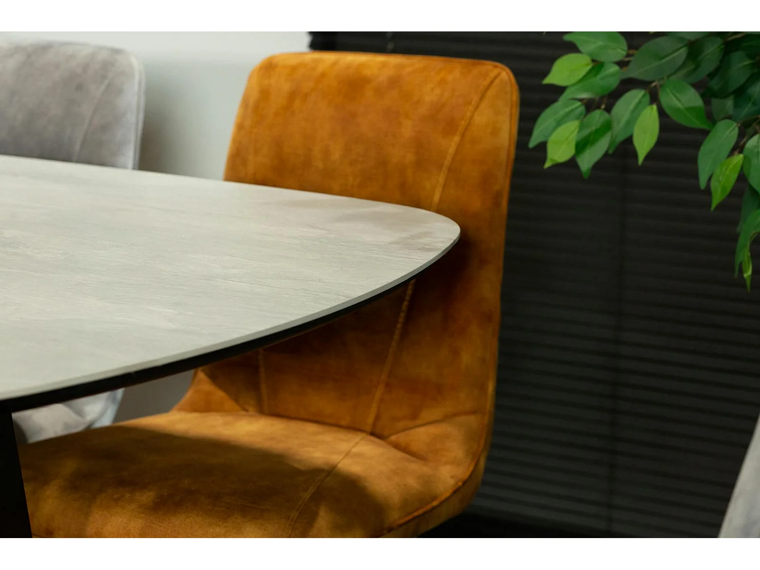 Table en céramique grise 240 cm FLORENCE