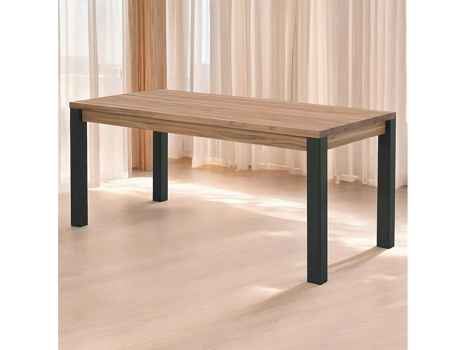 Table de repas en chêne huilé 180 cm FERSCOTT 2