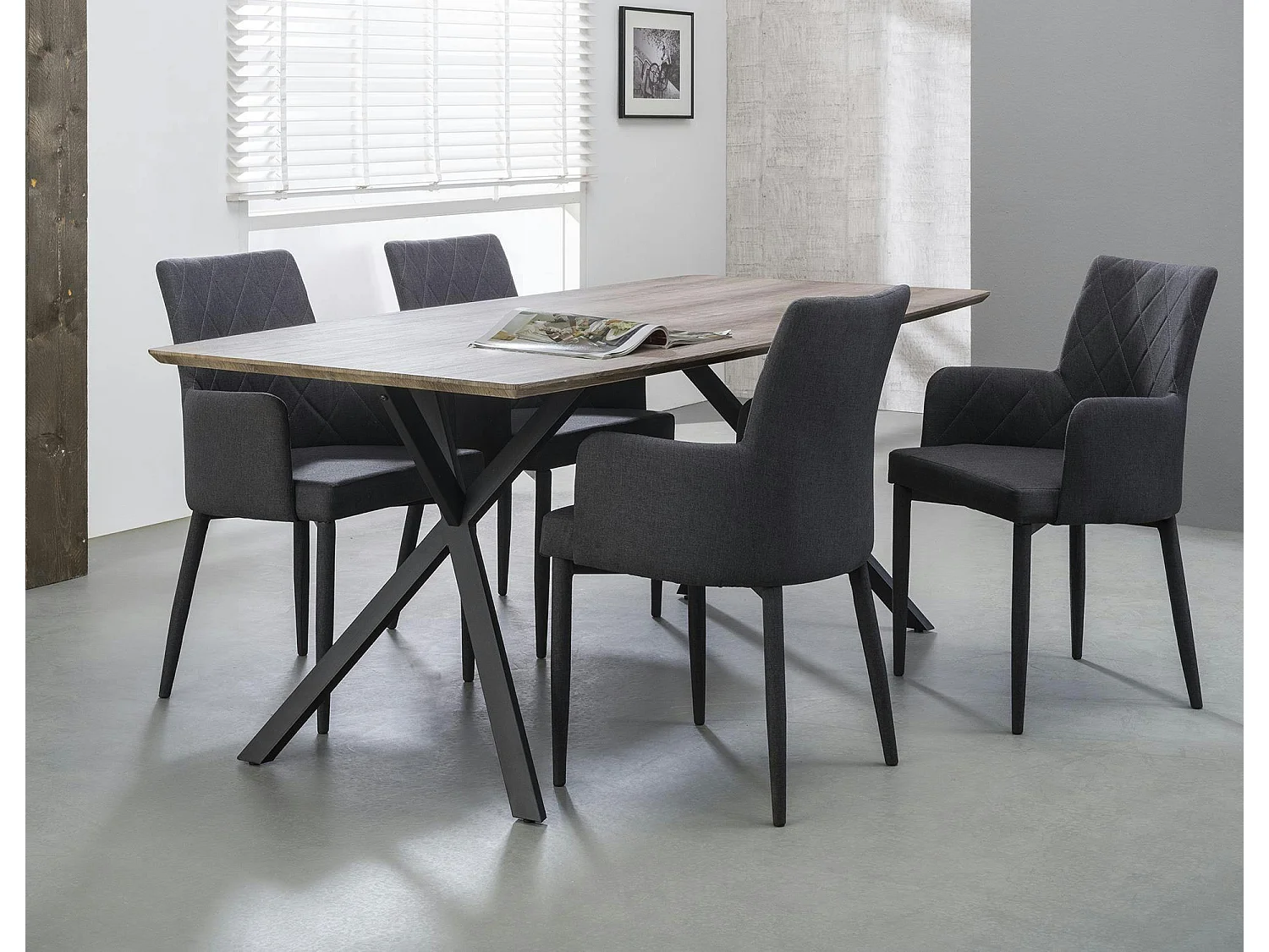 Table à manger contemporaine 160 HELSINKI