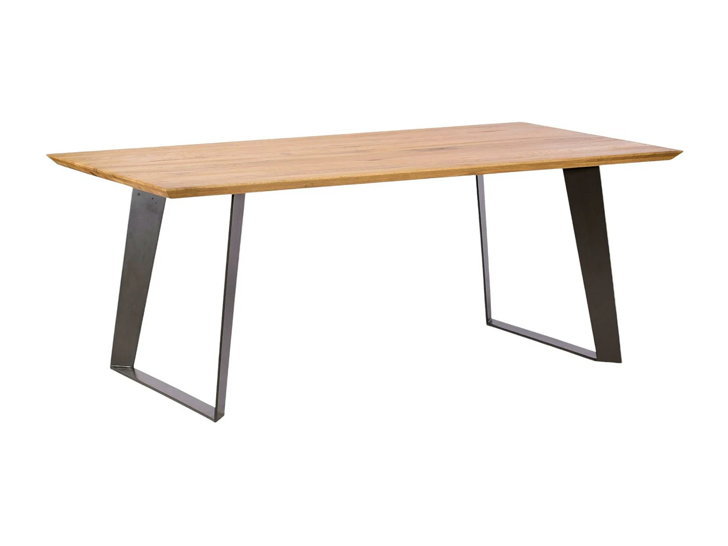 Table à manger bois métal 220 cm VOLGA