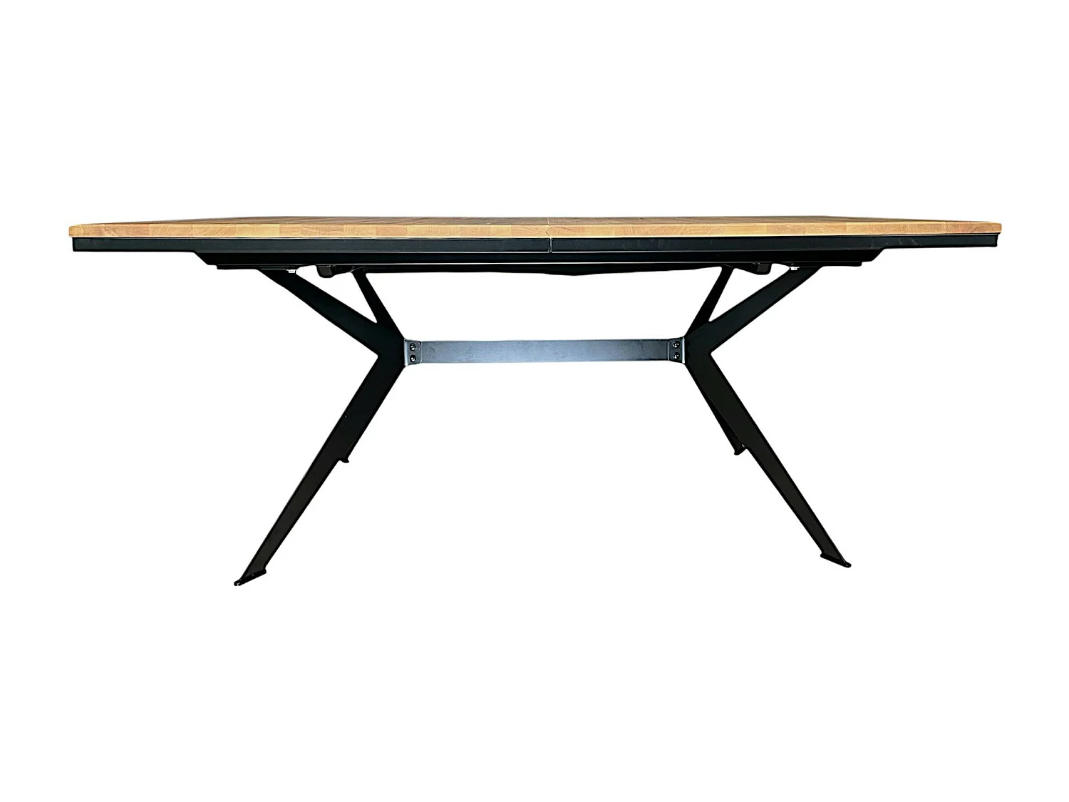 Table rectangulaire extensible en chêne huilé 180 cm PALERME