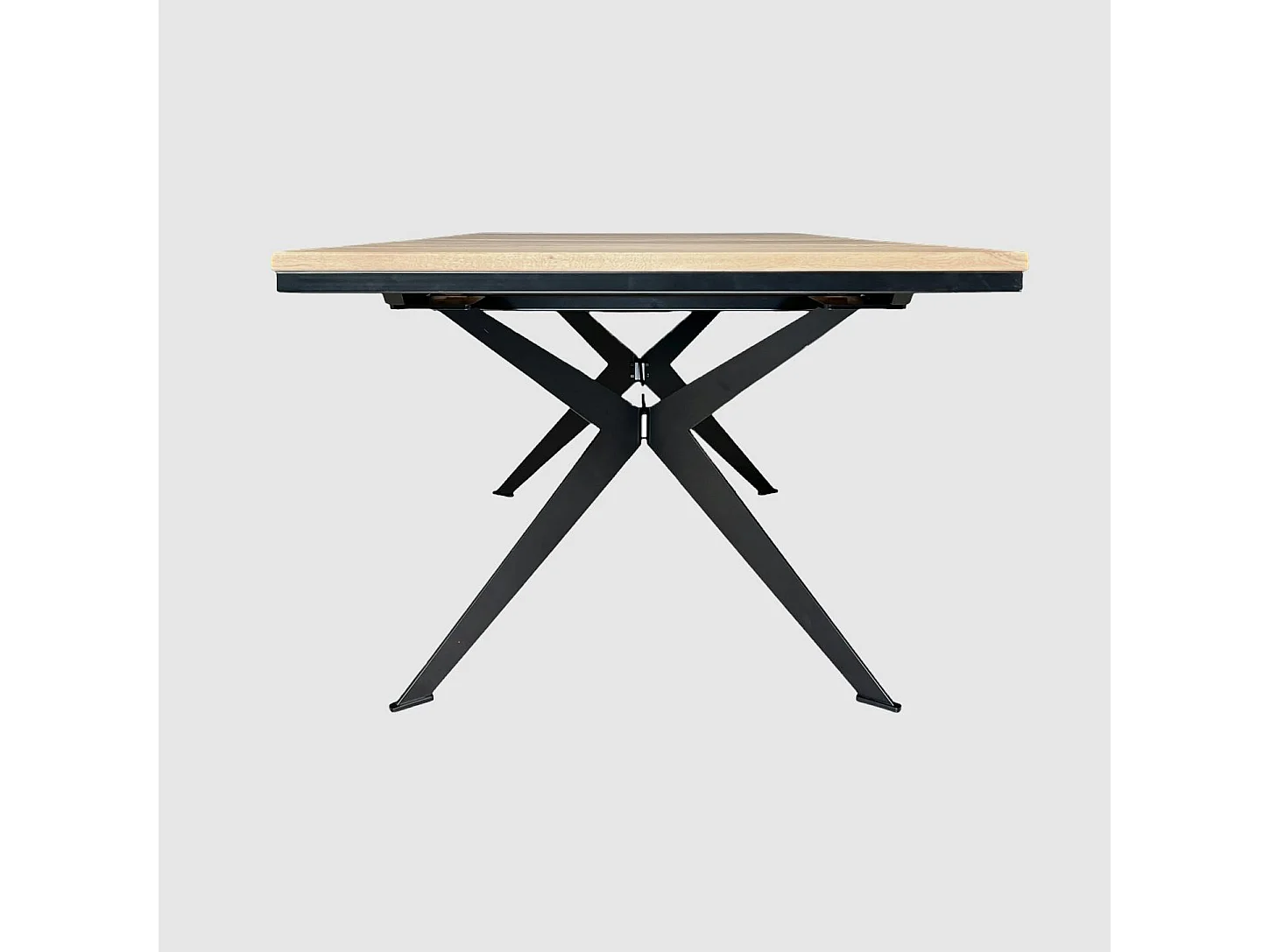 Table rectangulaire extensible en chêne blanc 220 cm PALERME