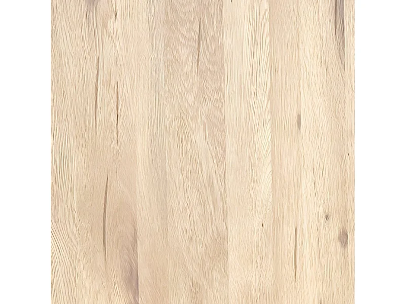 Table carrée extensible en chêne blanc 130 cm PALERME