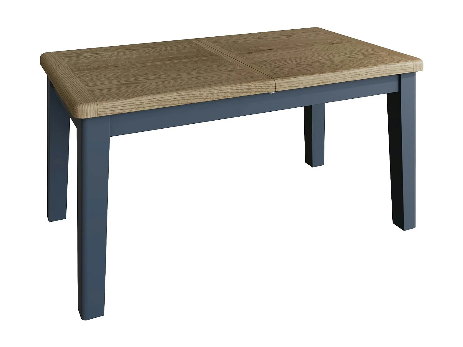 Table extensible en bois finition bleu profond 180-230 cm HOVE