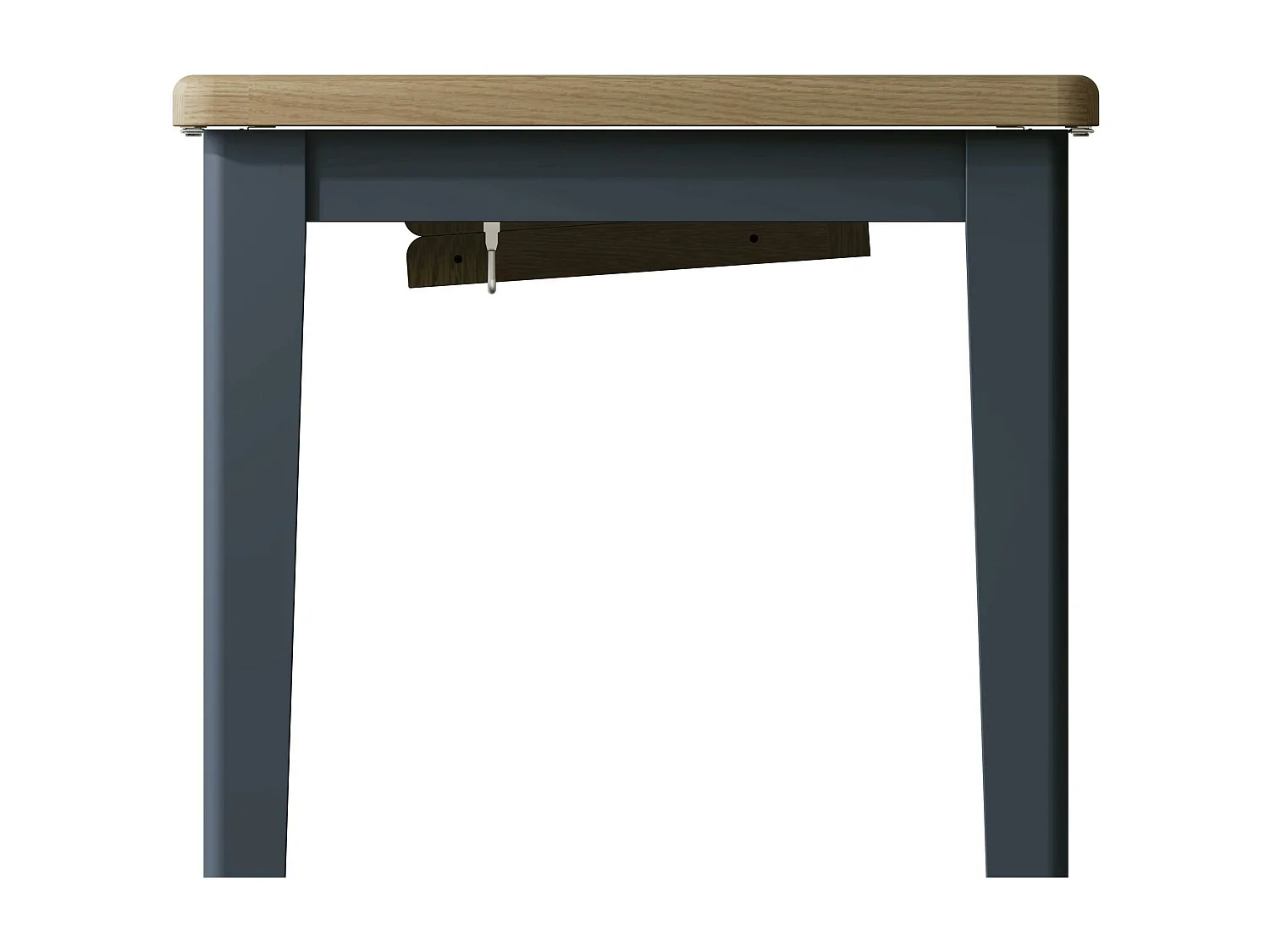 Table extensible en bois finition bleu profond 180-230 cm HOVE