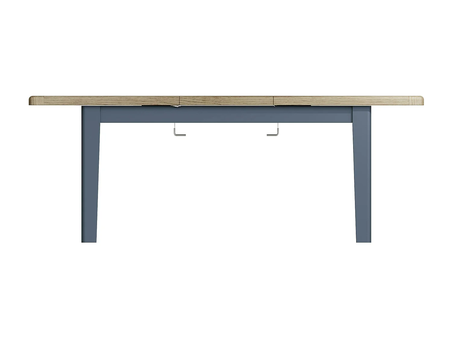 Table extensible en bois finition bleu profond 180-230 cm HOVE
