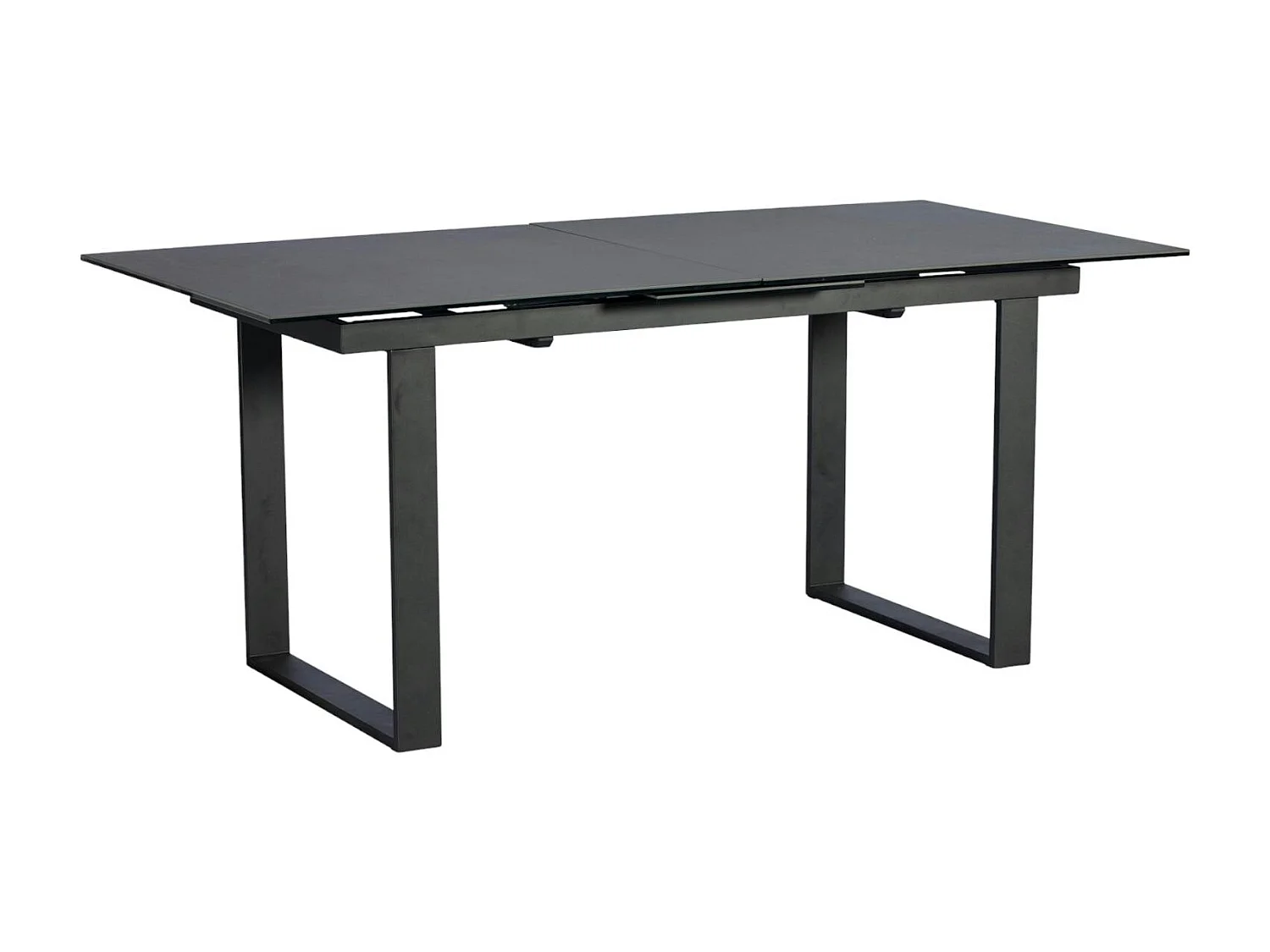 Table céramique extensible gris foncé 176 cm-216 cm TORONTO