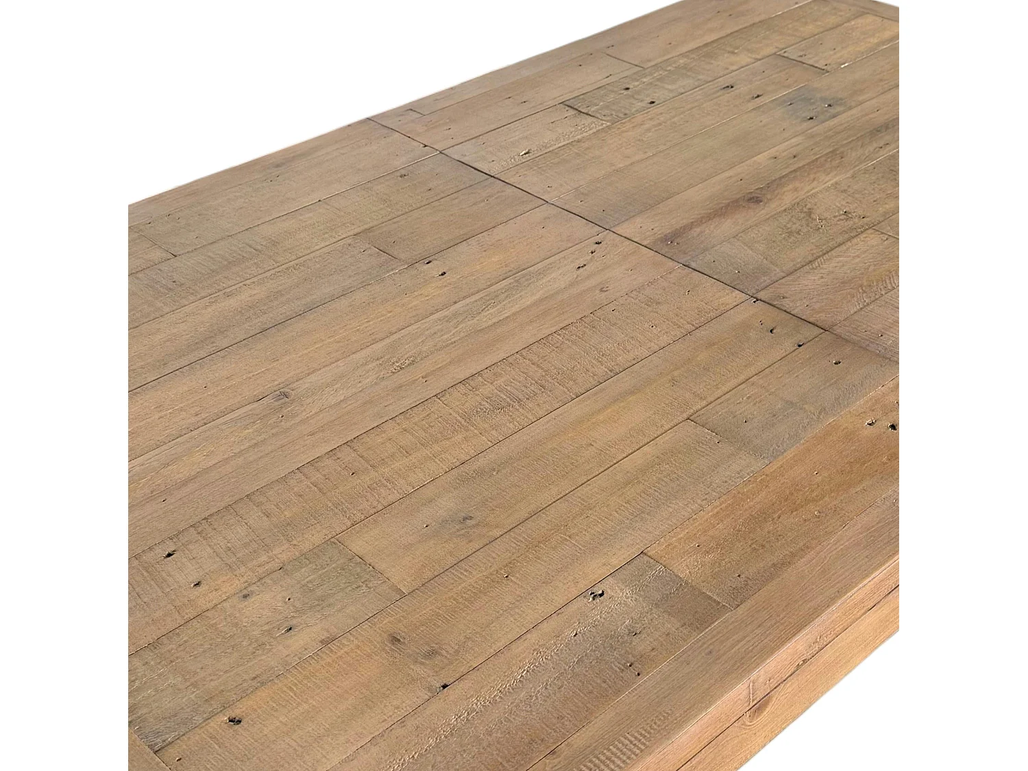 Table de salle à manger extensible en bois recyclé 140-180 cm AUCKLAND