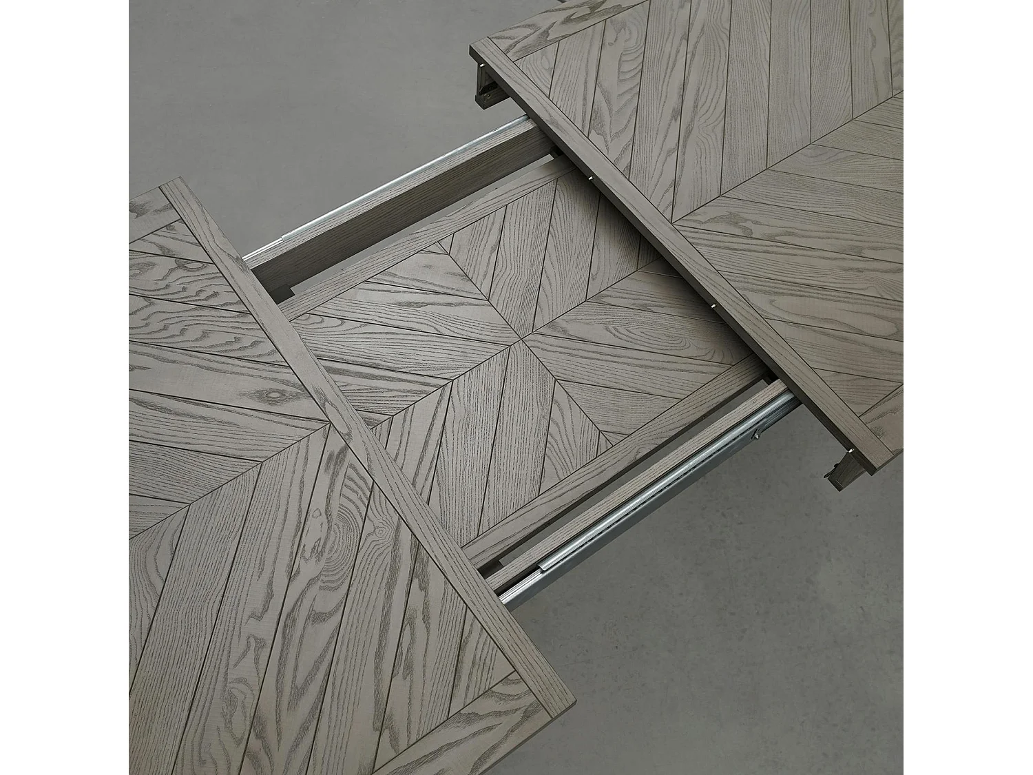 Table à manger extensible moderne 140-185 cm HOUSTON