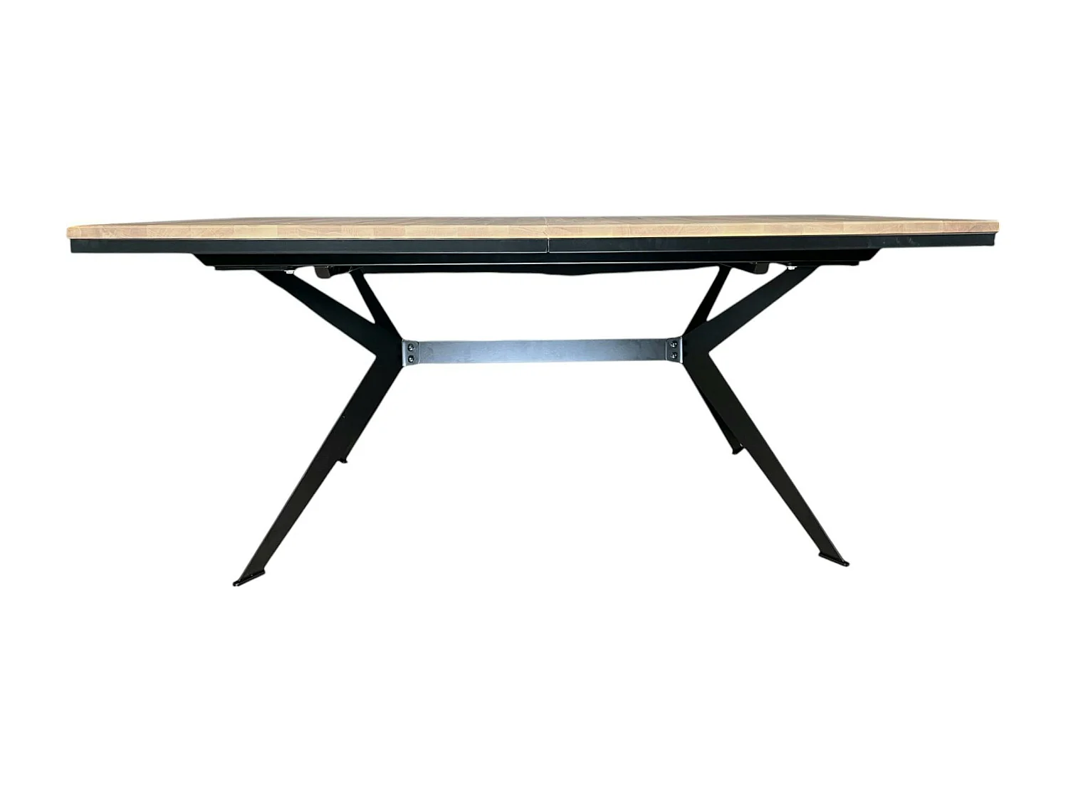 Table rectangulaire extensible en chêne blanc 180 cm PALERME