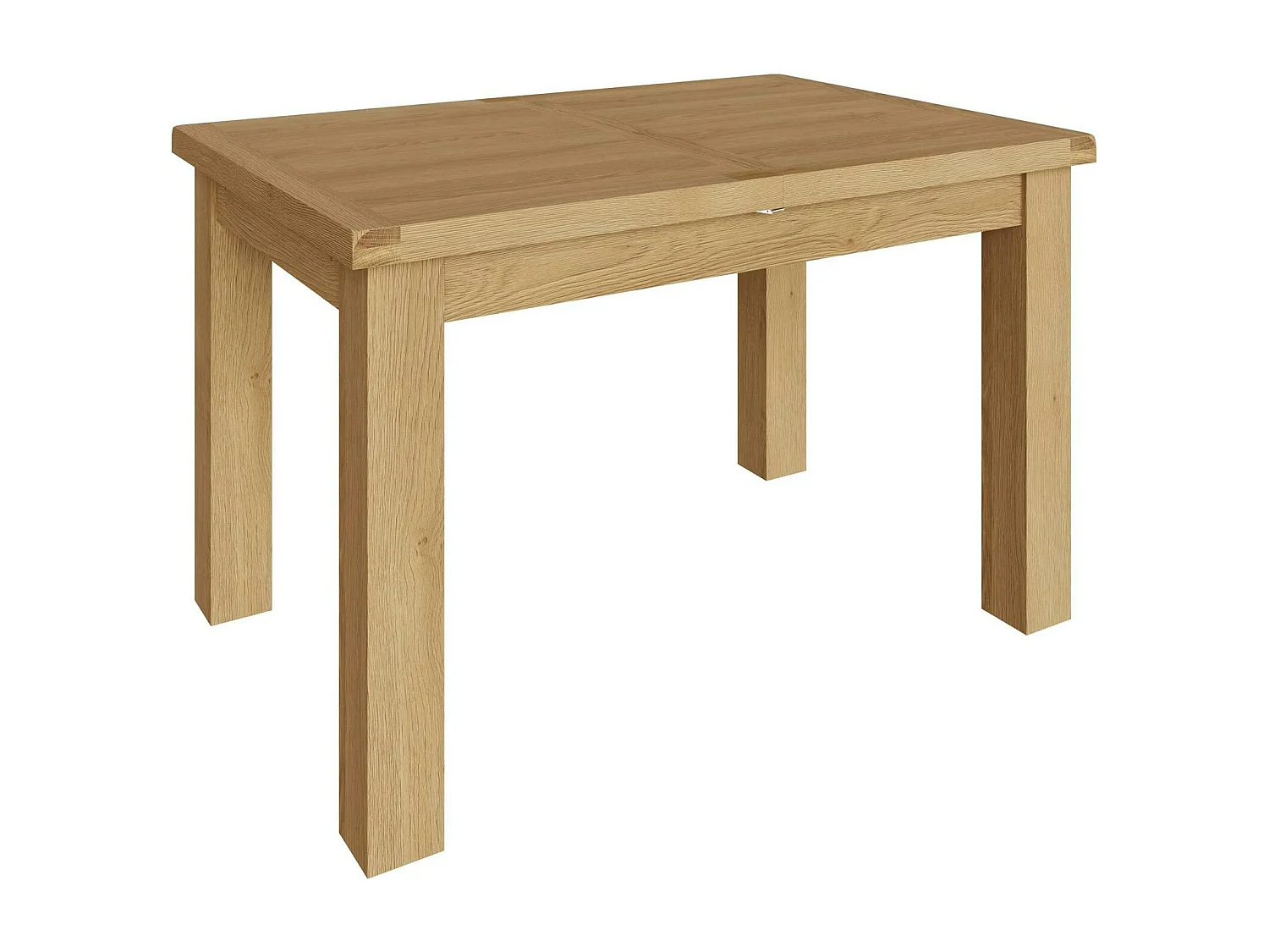 Table extensible en bois clair 125-175 cm PUERTO