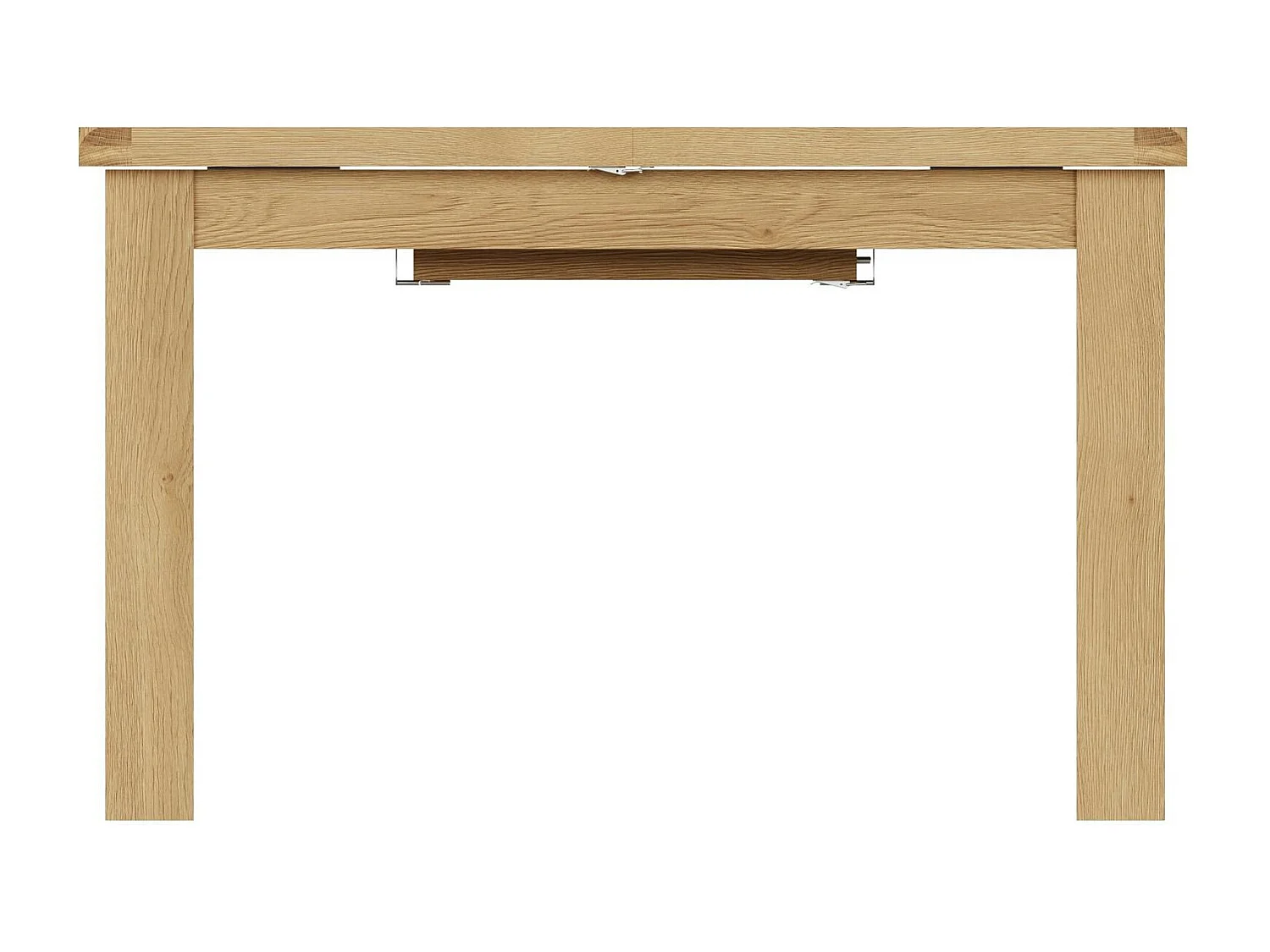 Table extensible en bois clair 125-175 cm PUERTO