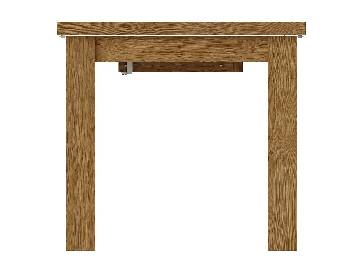 Table extensible en bois clair 125-175 cm PUERTO