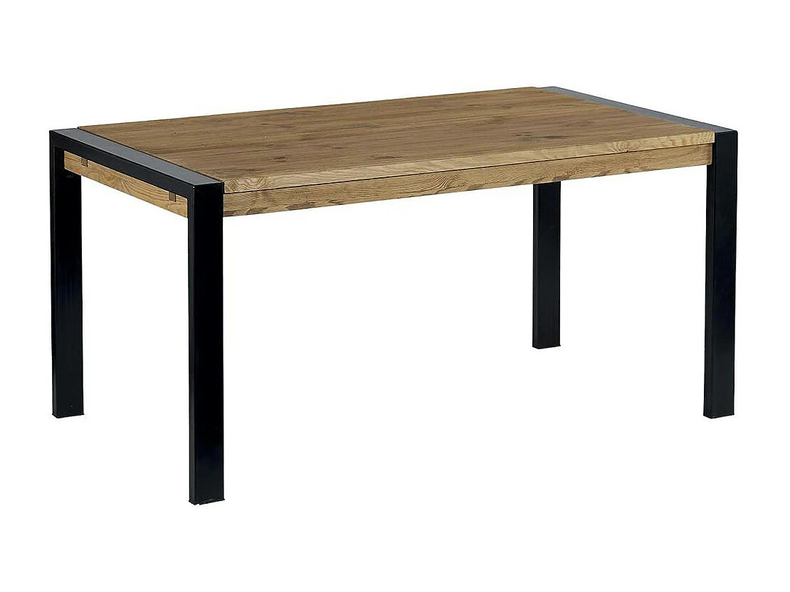Table à manger rectangulaire bois de pin massif 160 LOUNDGE