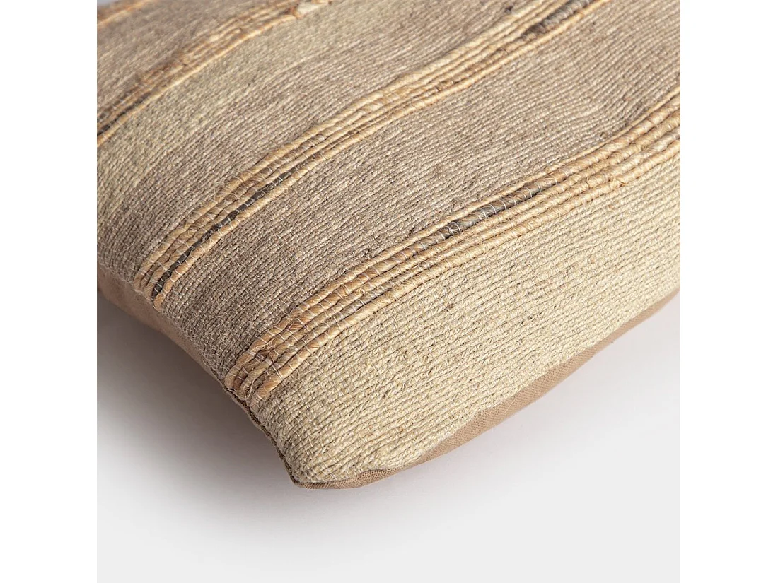 Coussin en rotin naturel 50x30 cm-Litza