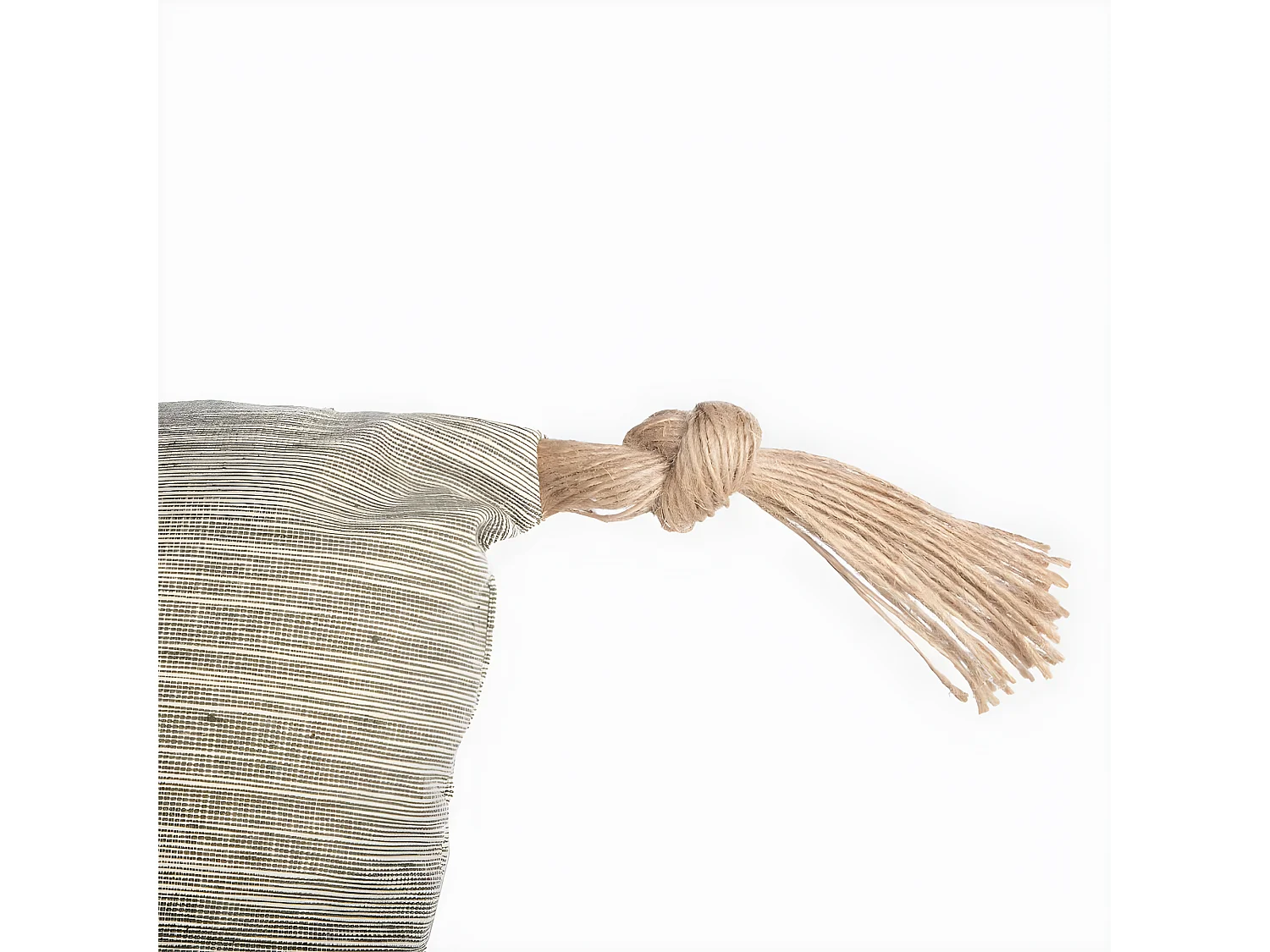 Coussin en tissu verde 45x45 cm-Kama