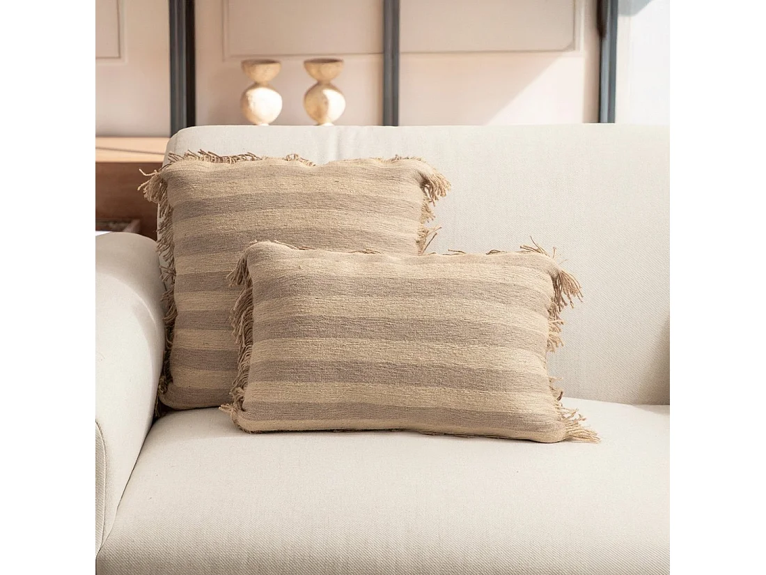 Cojín de Fibra natural Natural 30 x 50- Kin