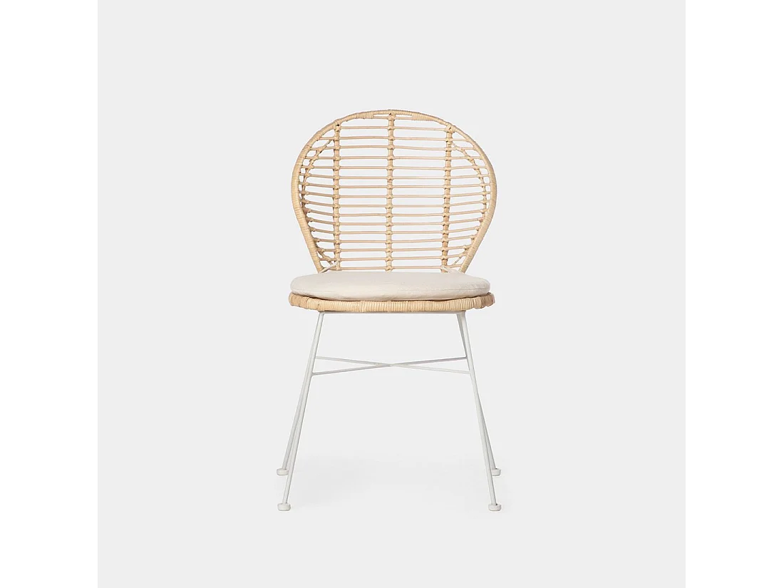 Packs 2 sillas Blanco 51 x 89 cm